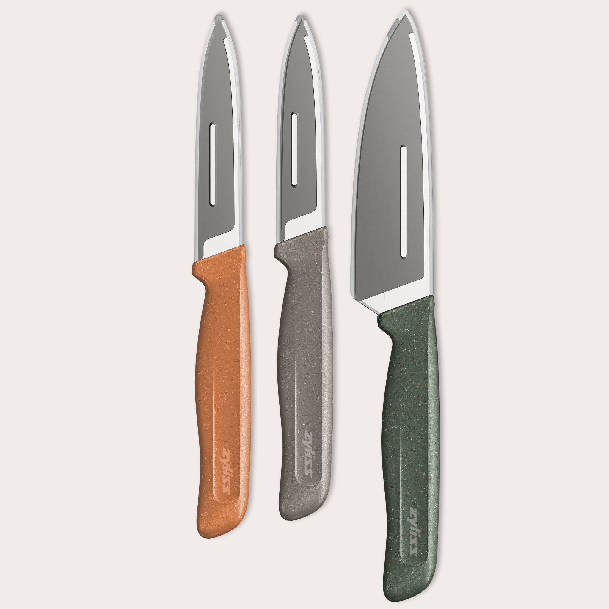 Zyliss 3 Piece Knife Set – Complete Essential Kitchen Collection