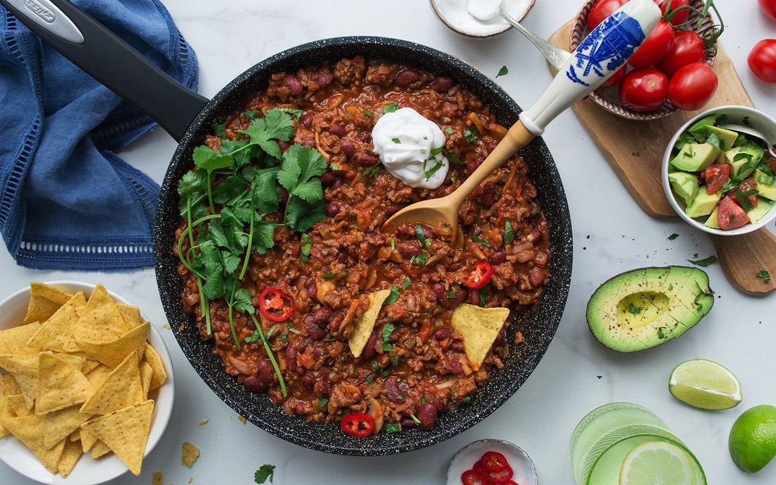Best Ever Super Quick Chilli con Carne Zyliss UK