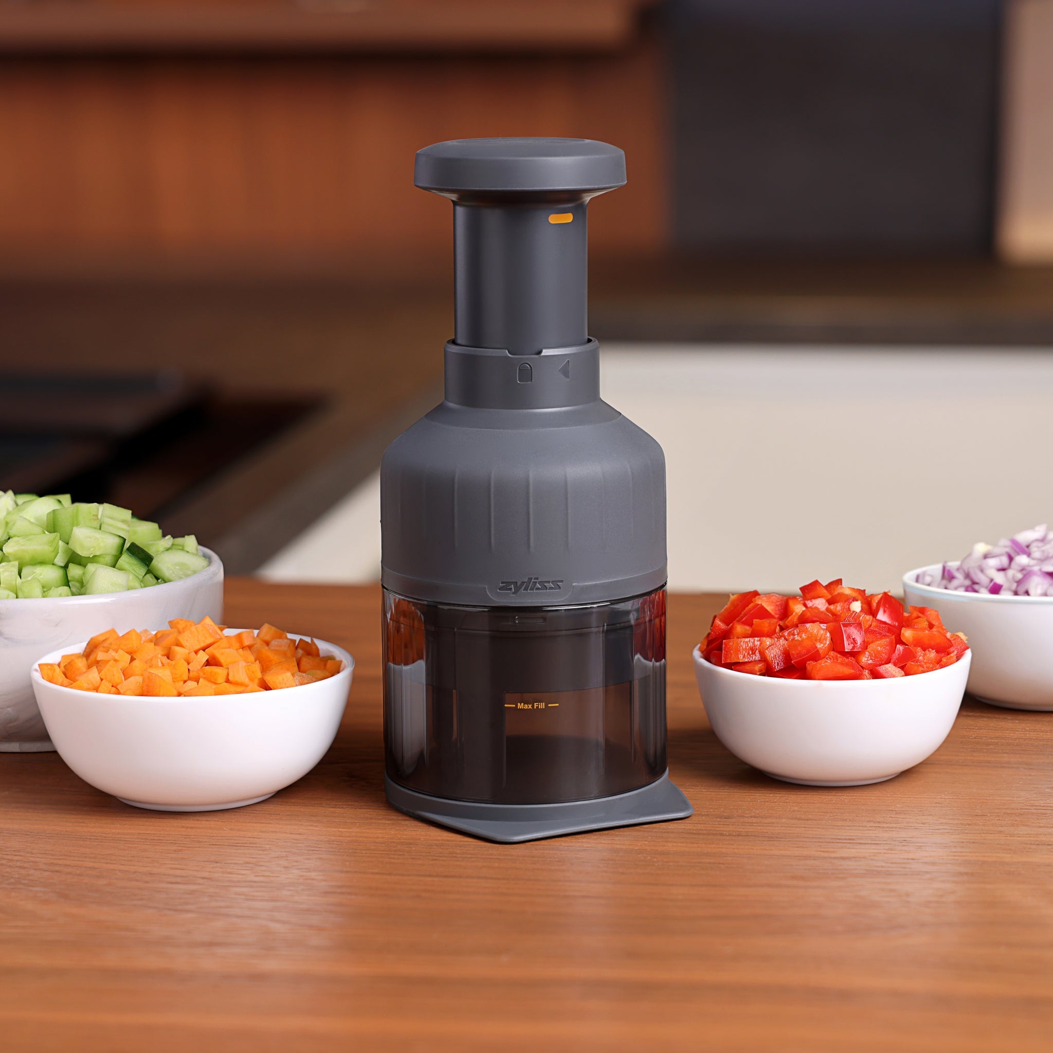 Zick Zick 3 Food Chopper – Classic, Efficient & Ergonomic Kitchen
