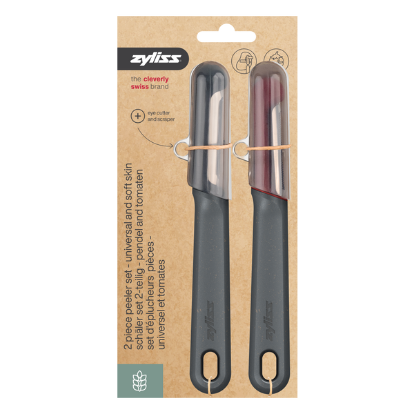 2 Piece Universal & Soft Skin Peeler Set