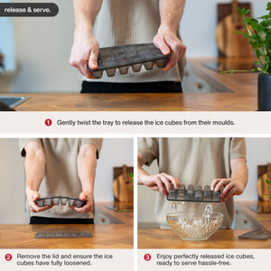 Zyliss Classic Ice Cube Tray feature graphic 4.