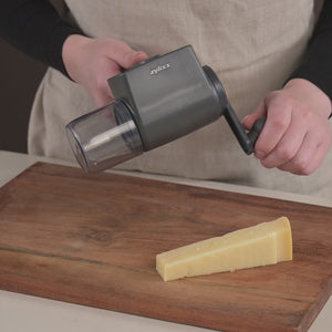 Ensemble Râpe à Fromage Rotative Professionnelle