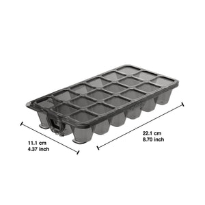 Zyliss Classic Ice Cube Tray dimensions graphic 1.